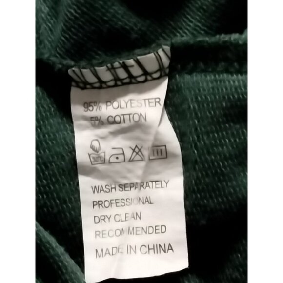 Lilicloth Funny Green Wine-Themed Size Large Crewneck Sweatshirt Long Sleeve - Picture 8 of 8